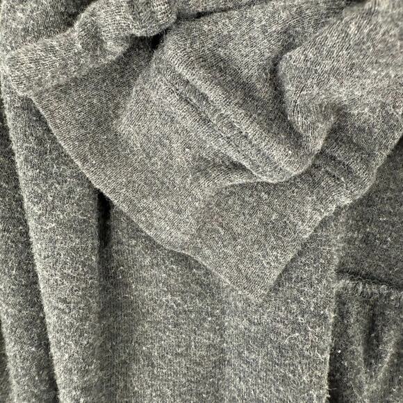 Calvin Klein Open Front Cardigan Sweater Gray Long Sleeve Women’s Large Soft Kni - Picture 7 of 10